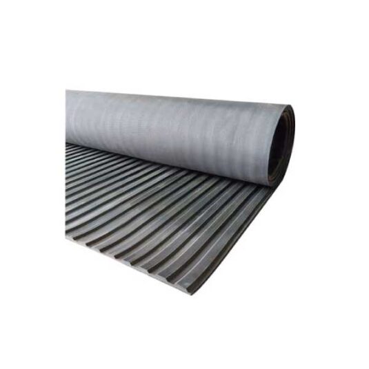 Wide Ribbed Anti Slip Rubber Mat