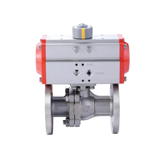 Ball valve with actuator